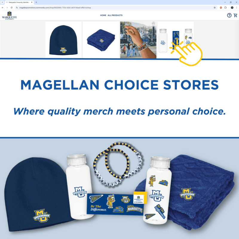 Branded merch stores and alumni engagement