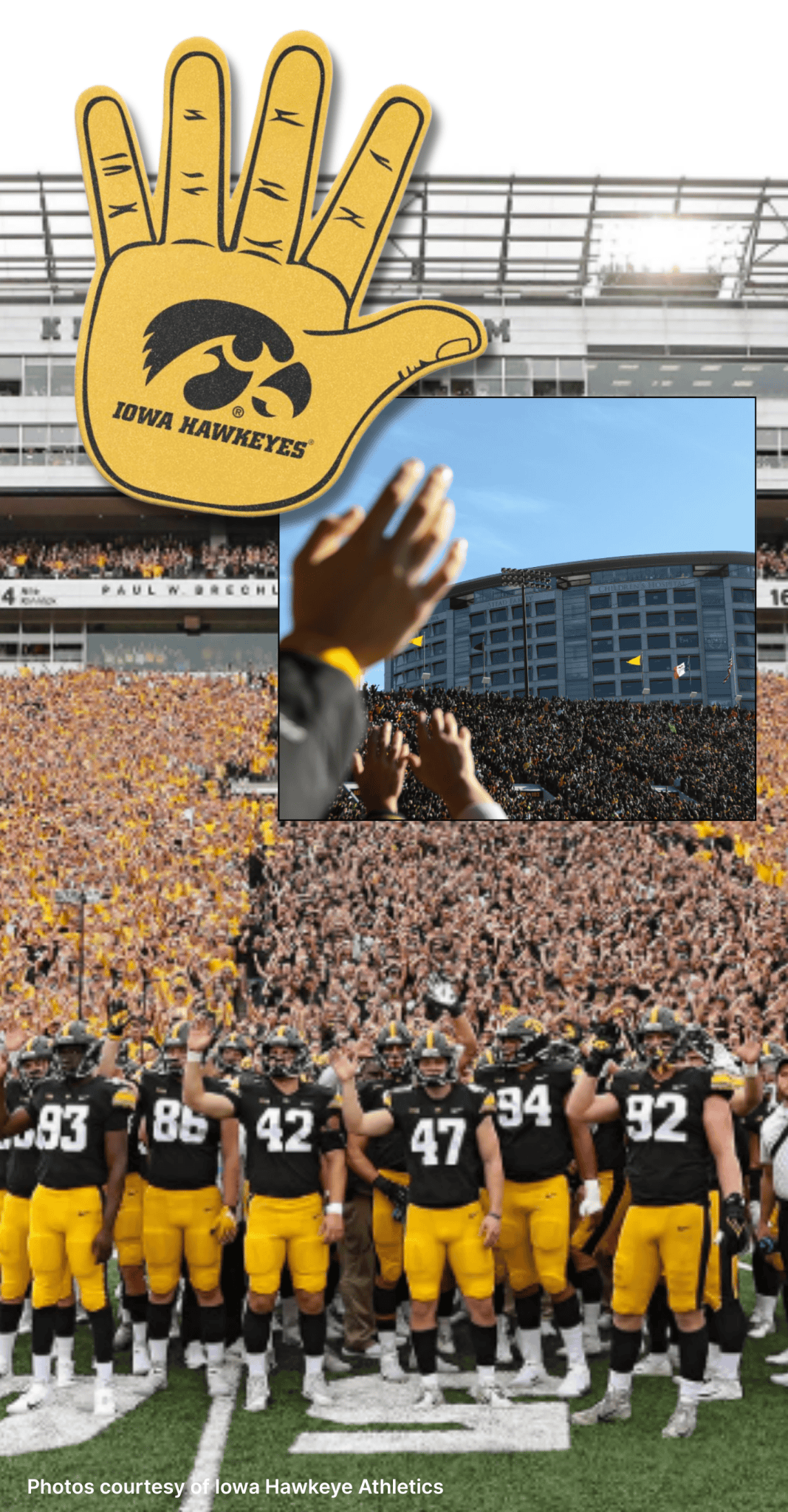college football hospital engagement ideas