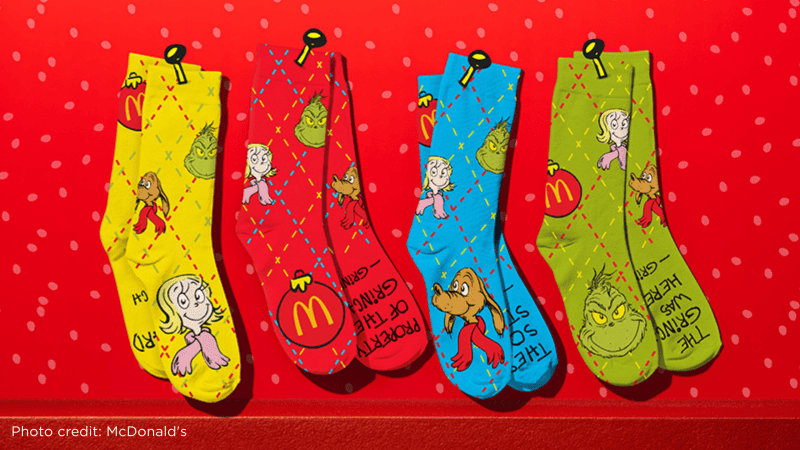 branded socks drive donor engagement