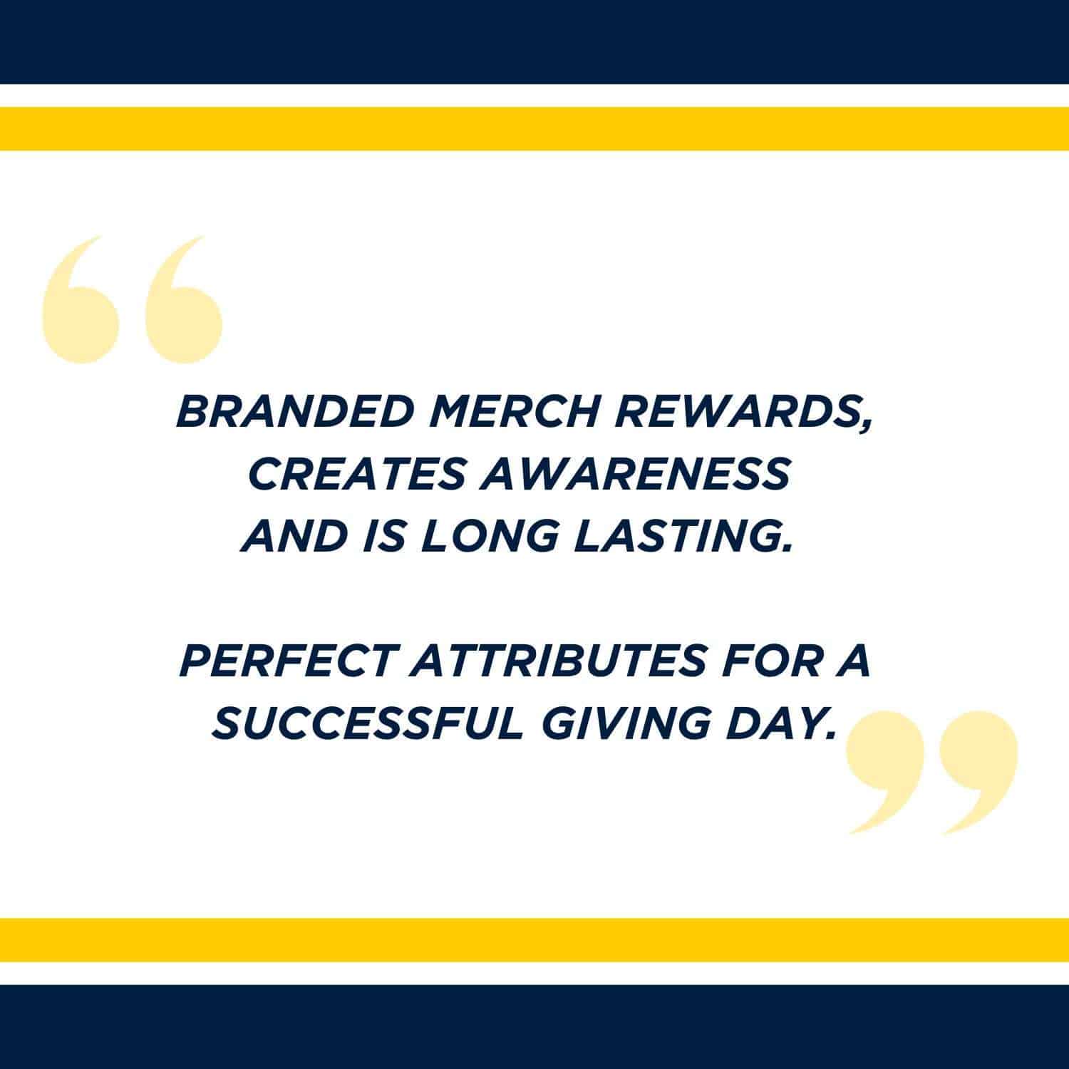 5.28.25 Advancement Giving Day Branded Merch Strategies