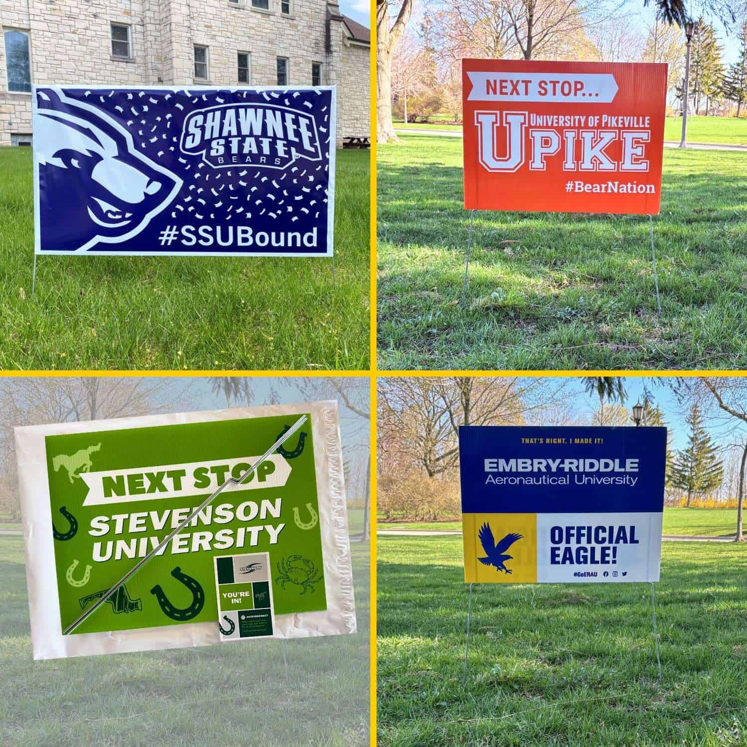 yard signs outperform billboard advertising