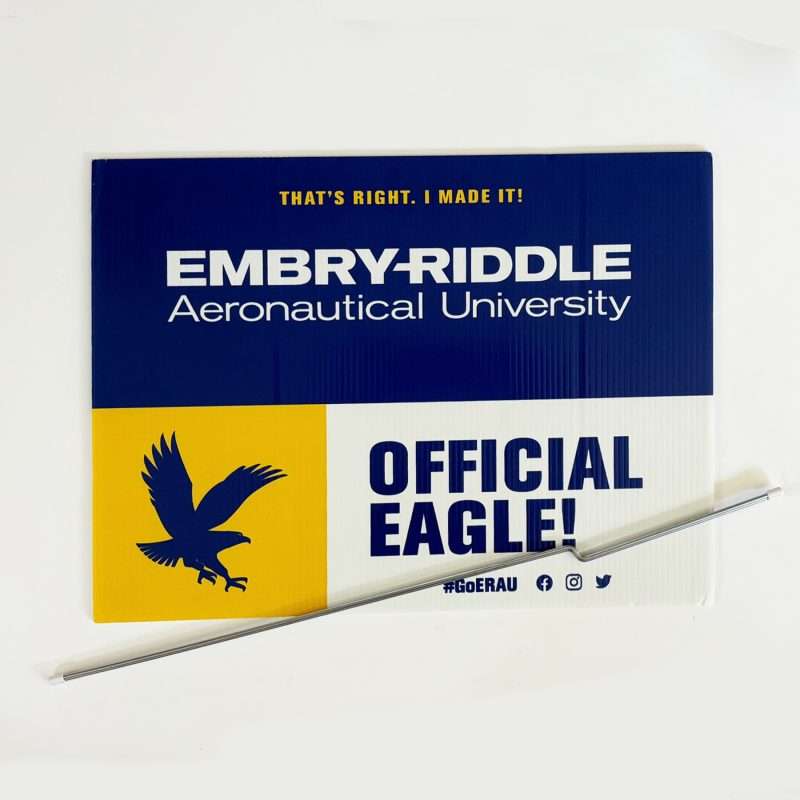 EmbryRiddleYardSign (1)
