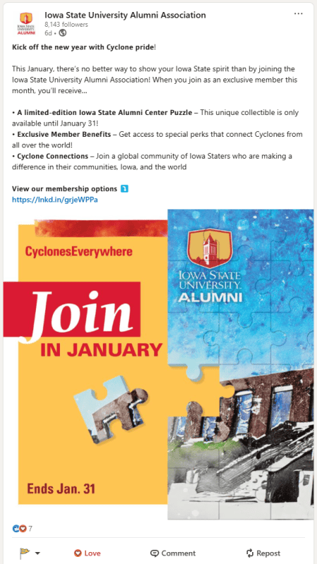 alumni associations can increase membership