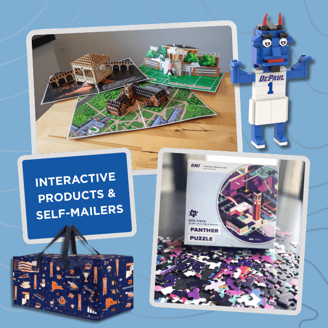 interactive college marketing products