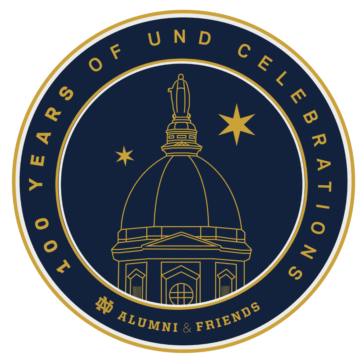 Notre Dame Branded Pins